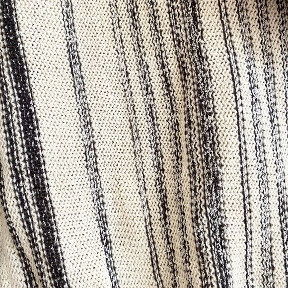 Billabong Women's Mas Amor Hooded Stripe Sweater Size M Cotton - Picture 9 of 11